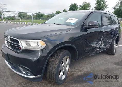 2014 Dodge Durango Limited из США, поврежденный, VIN 1C4RDJDG5EC354532